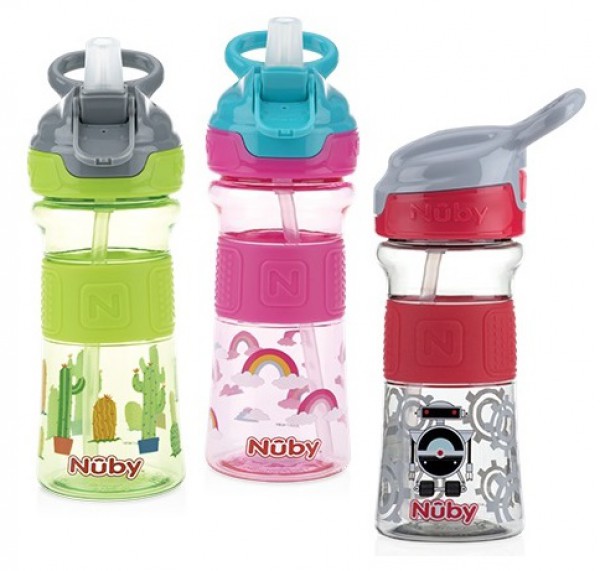 Nuby Copo Tritan Push to Open Cover 36m+  - 360ml