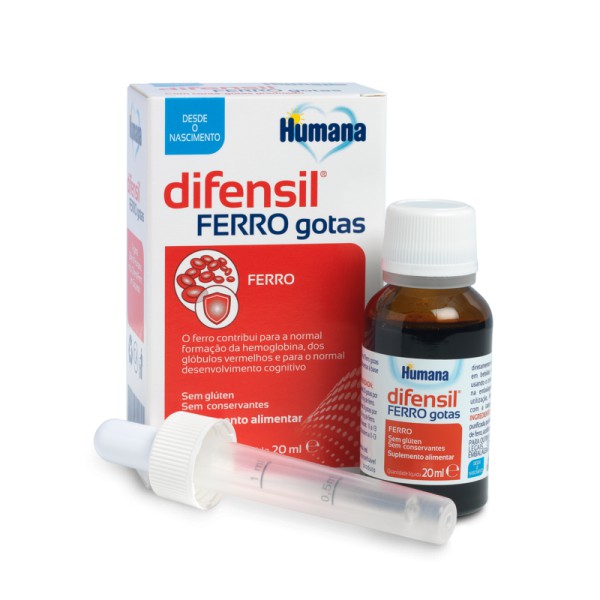 Difensil Ferro Gotas - 20ml