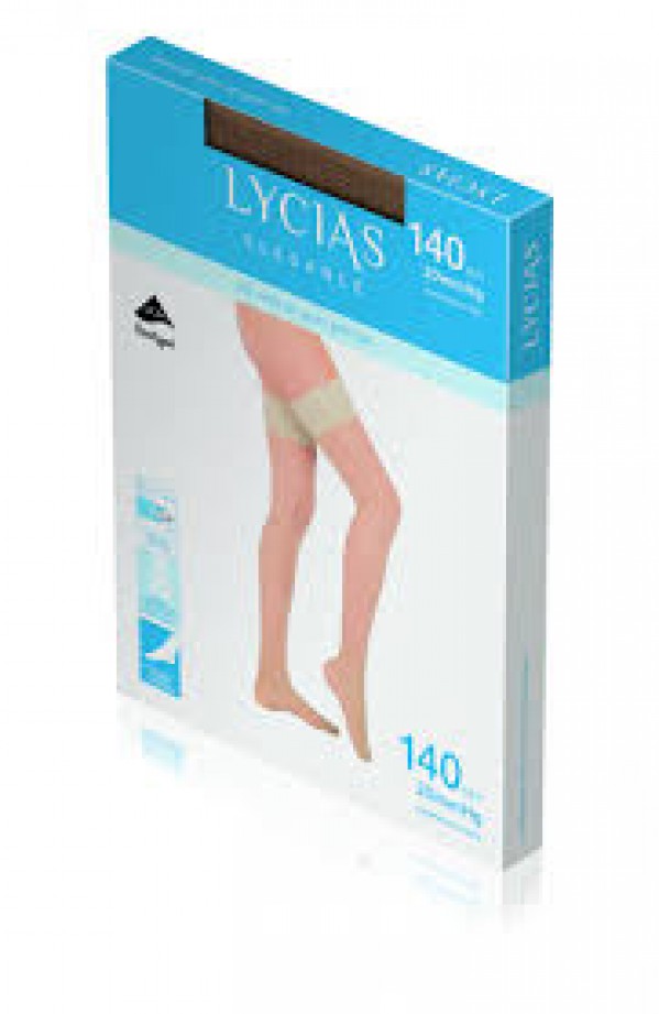 Lycias Elegance Meia_ 140_ Tamanho 3_ Cor Preto