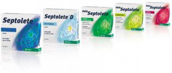 Septolete Duo Limão/Flor de sabugueiro - 3/1mg (x16 pastilhas)