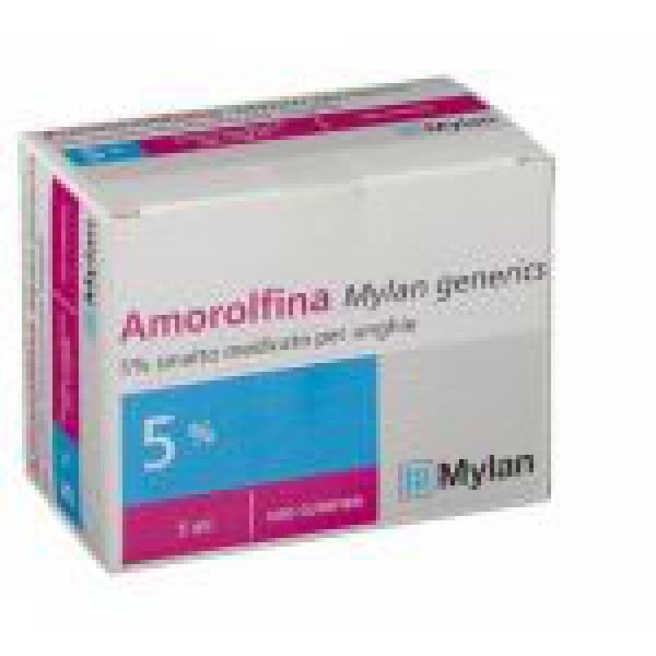Amorolfina Verniz - 50 mg/mL-5 mL Mylan MG
