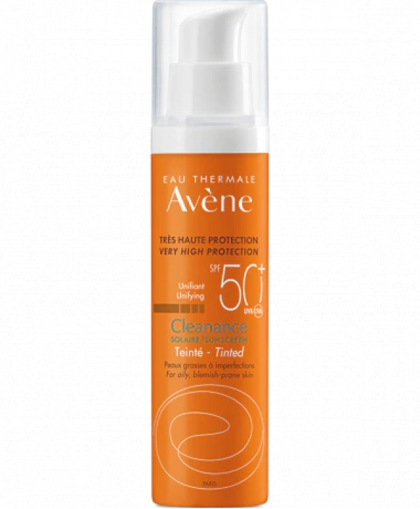 Avène Solar Cleanance SPF 50+ com Cor - 50 ml