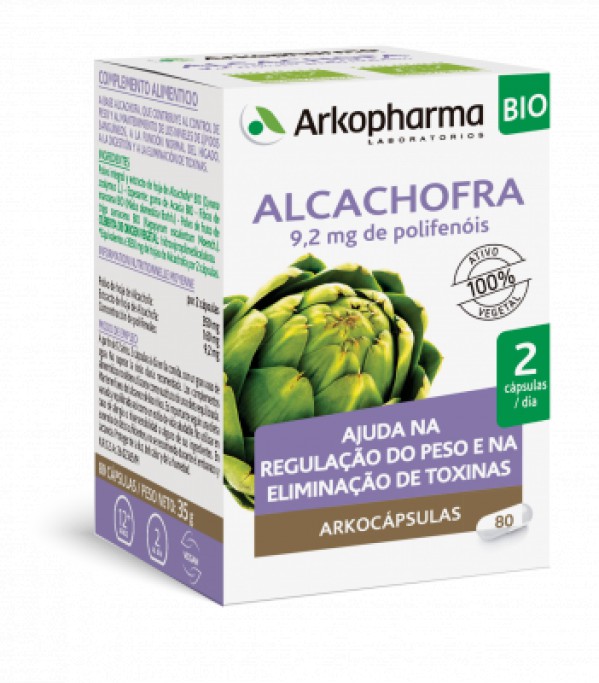 Arkopharma Alcachofra Bio Cápsulas (x80 unidades)