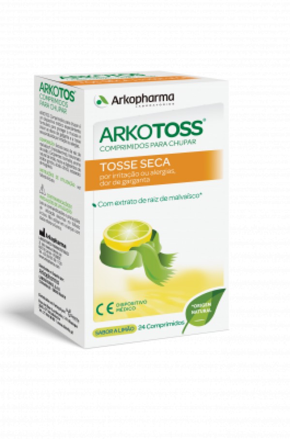 Arkotos Tosse Seca Limão (x24 comprimidos)