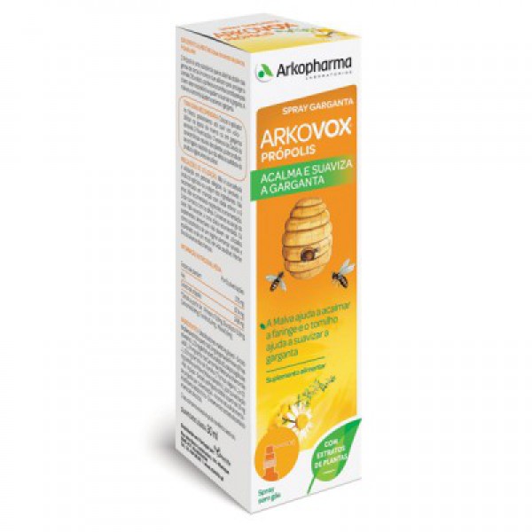 Arkovox Propólis Spray Garganta  - 30ml solução oral gotas