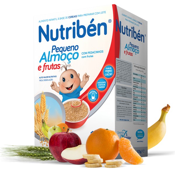 Nutriben Pequeno Almoço Trigo Fruta - 375g