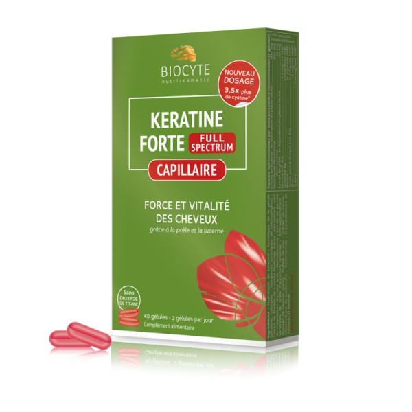 Keratine Forte Full Spectrum (x40 cápsulas)