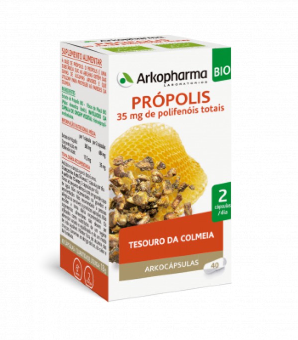 Arkocapsulas Propolis Bio Cápsulas (x40 unidades)