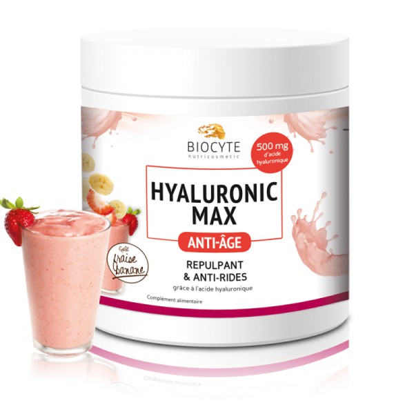 Hyaluronic Max Morango/Banana pó solução oral - 280g