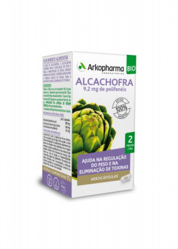 Arkopharma Alcachofra Bio  (x40 cápsulas)