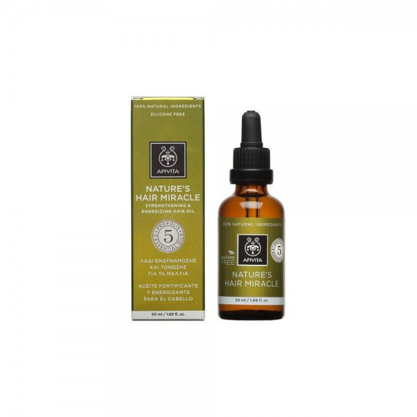 Apivita Capilar Óleo Fortificante Energizante - 50ml
