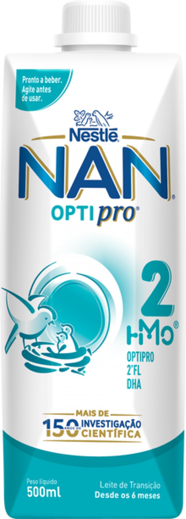 Nan Optipro 2 Leite Transição - 500ml