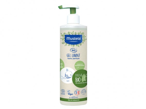 Mustela Bio Gel Banho Sem Perfume - 400ml