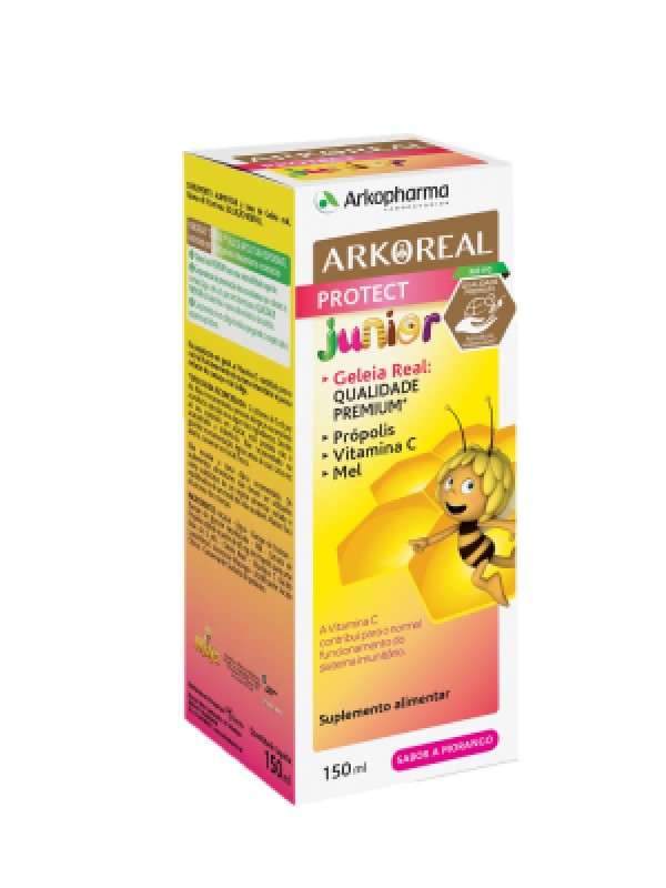 Arkoreal Protect Junior Bio Solução Morango - 140ml