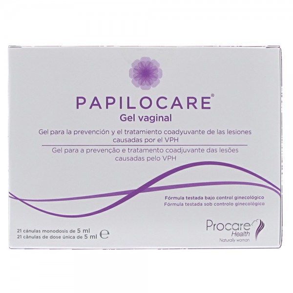 Papilocare Gel Vaginal Cânula - 5ml (x21 unidades)