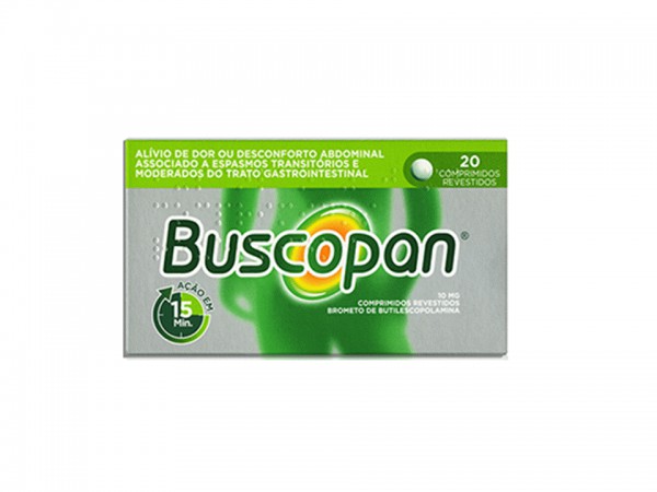Buscopan, 10 mg (x20 comprimidos revestidos)