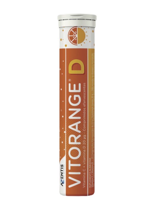 Vitorange D comprimidos efervescentes