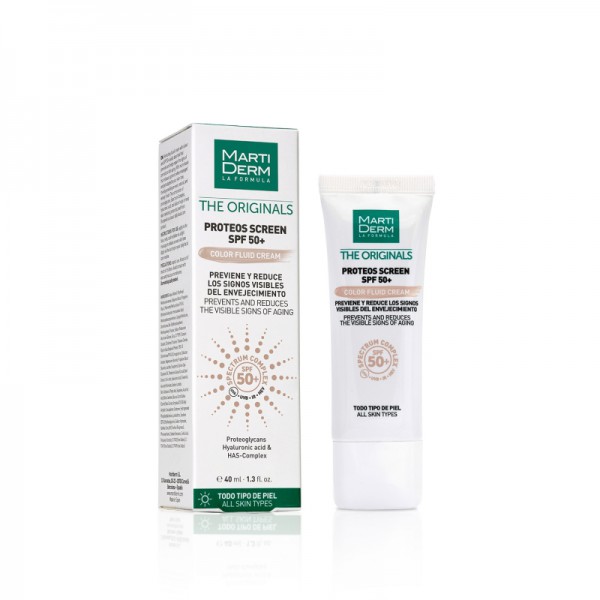 Martiderm Proteos Screen Color Creme Fluido SPF50+ - 40ml
