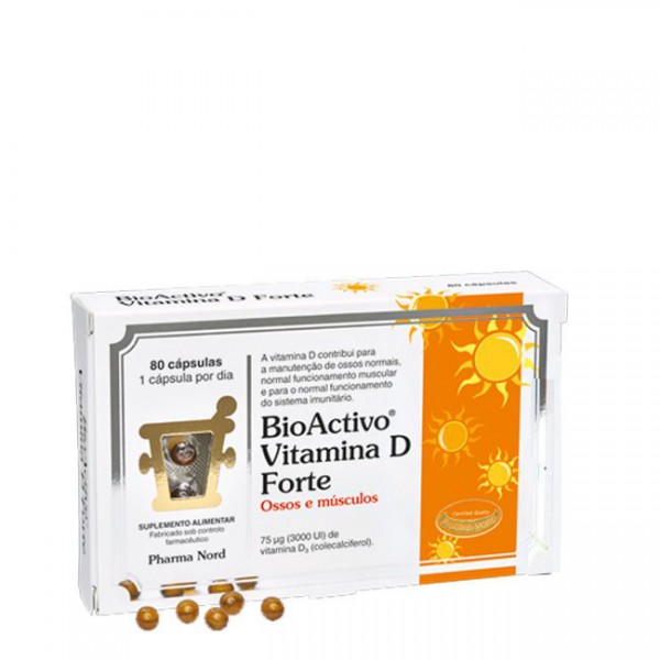 Bioactivo Vitamina D Forte Cápsulas