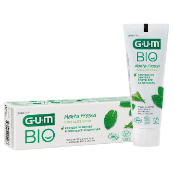 Gum Bio Gel Dentifrico Menta Fresca - 75ml