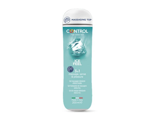 Control Ice Feel Gel Massagem 3/1 - 200ml