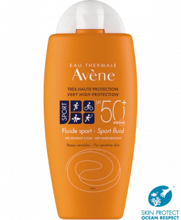 Avene Solar Fluido Sport SPF50+ - 100ml