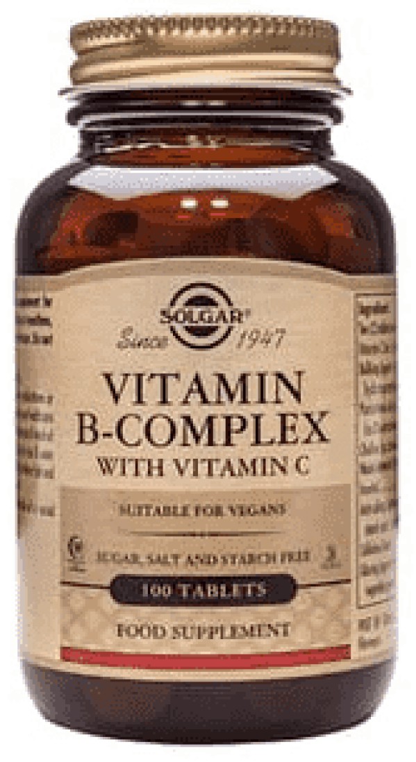 Complexo Vitamina B + Vitamina C - 500mg (x100 comprimidos)