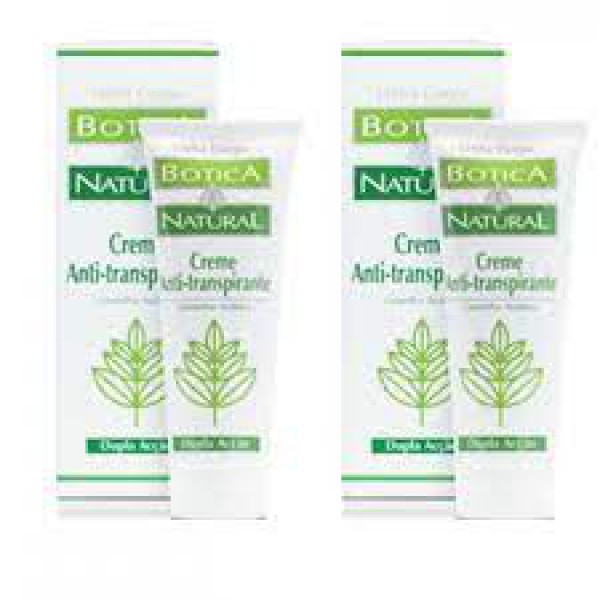 Botica Natural Creme antitranspirante - 75g (DUO c/ Desconto 50%  2ª Embalagem)