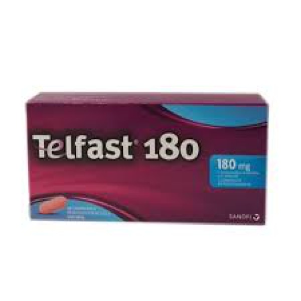 Telfast, 180 mg (x20 comprimidos revestidos)