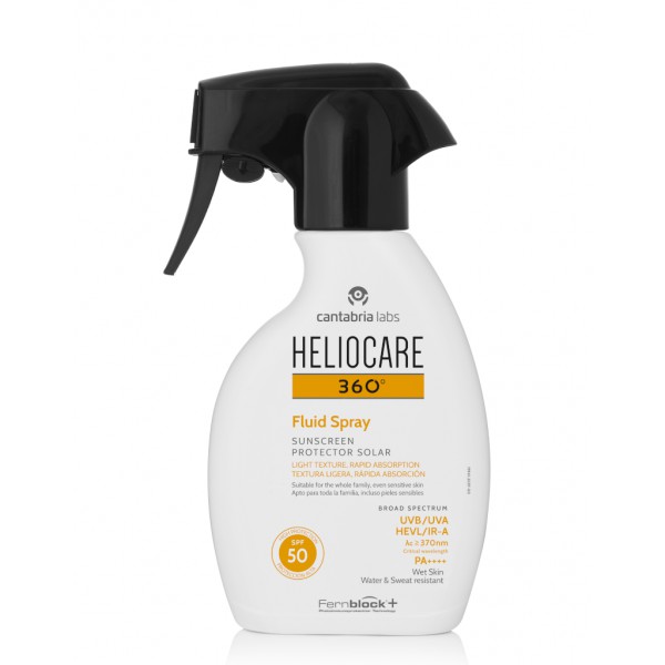 Heliocare360 Fluído Spray Protetor Solar SPF50 - 250ml