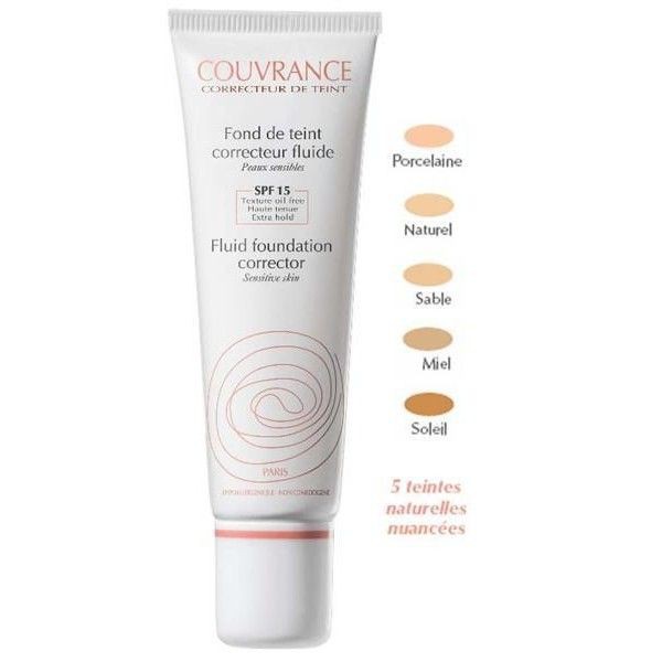 Avene Couvrance Base Fluída_ Porcelana - 30ml
