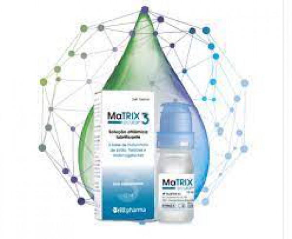 Matrix Ocular 3 Solução Oftálmica Lubrificante - 10ml