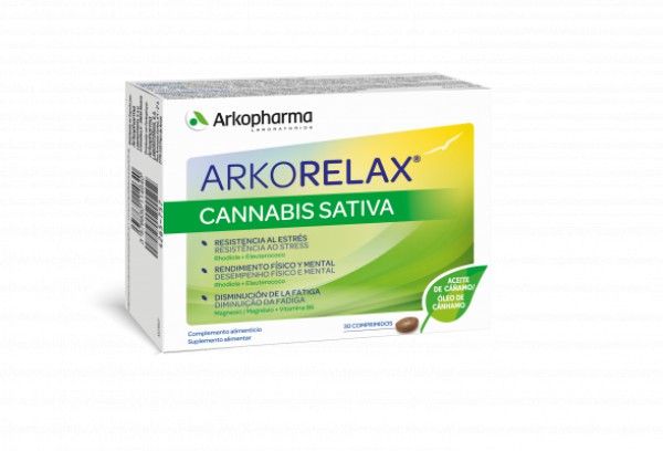 Arkorelax Cannabis Sativa (x30 comprimidos) Arkorelax Cannabis Sativa (x30 comprimidos)