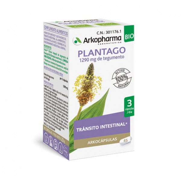 Arkocapsulas Plantago BIO (x45 cápsulas)