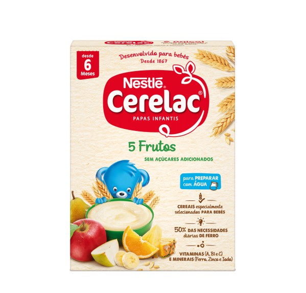 Cerelac Farinha Láctea 5 Frutos_6M+ - 250g