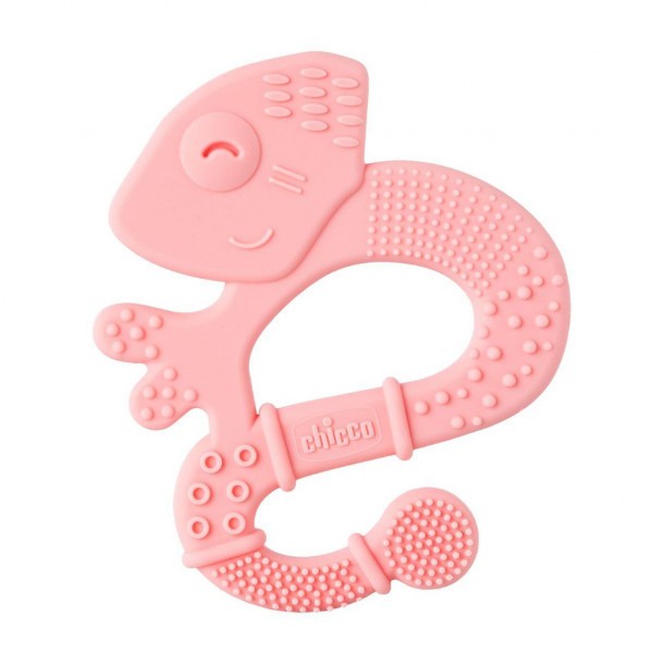 Chicco Anel Dentição Iguana_ Rosa_ 2M+