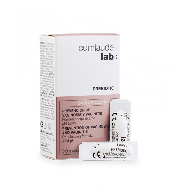 Cumlaude Prebiotic Óvulos Vaginais - 3g (x10 unidades)