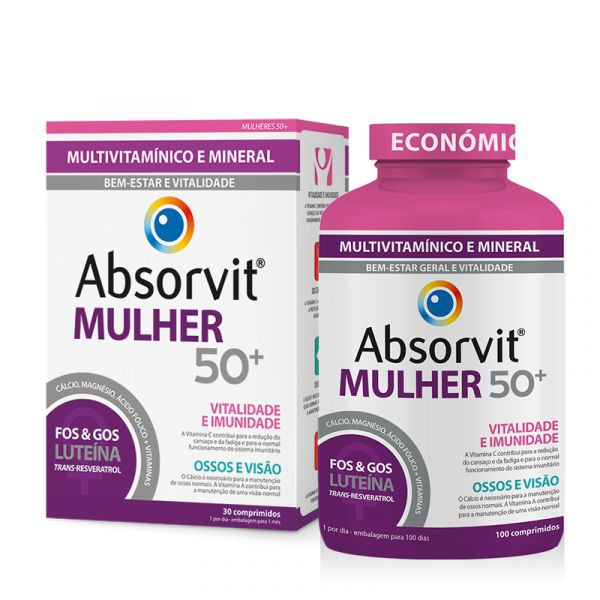 Absorvit Mulher 50+ (x100 comprimidos)