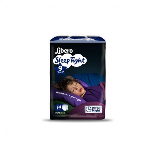 Libero Sleeptigh Cueca Absorvente_ 22-37Kg_ T9 (x10 unidades)