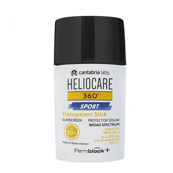 Heliocare360 Sport Stick Transparente SPF50+ - 25g