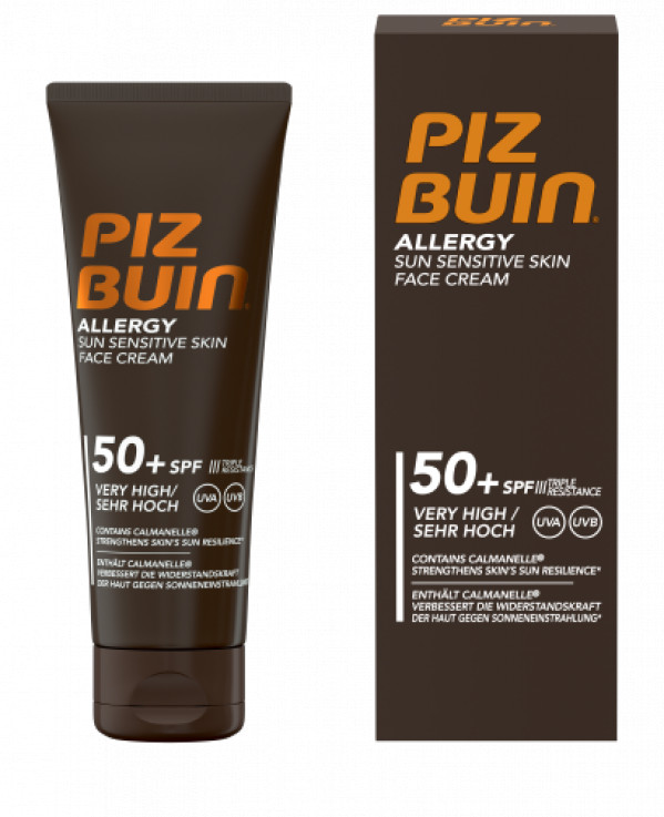 Piz Buin Allergy Creme Rosto SPF50+ - 50ml