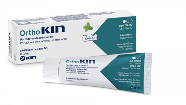 Ortho Kin Pasta Dentífrica Menta - 75ml