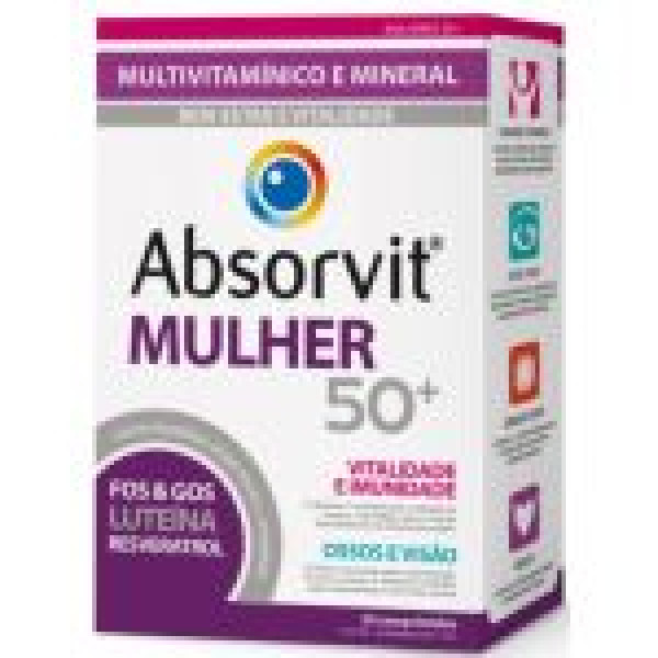 Absorvit Mulher 50+ Comprimidos (x30 unidades)