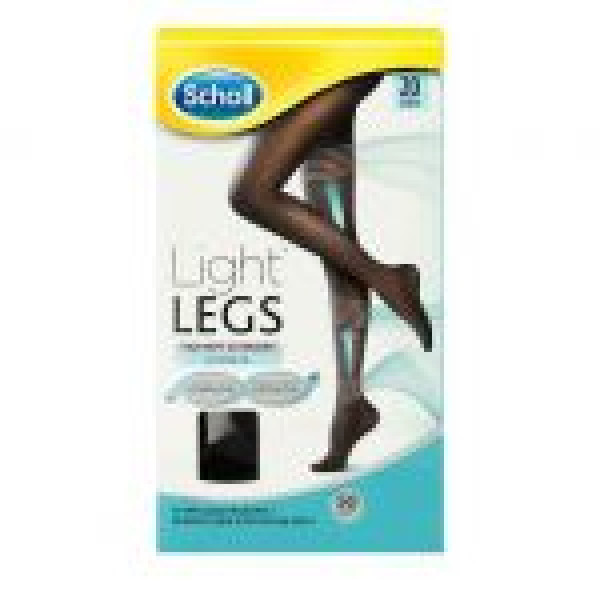Scholl Light Legs Collant_ Compressão 20den_ Tamanho S_Cor Preto