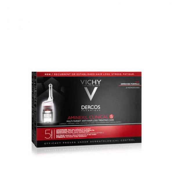 Dercos Aminexil Clinical Homem Ampolas (x21 unidades)