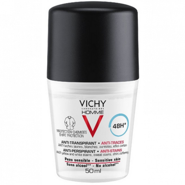 Vichy Homme Deo Roll On Manchas - 50ml