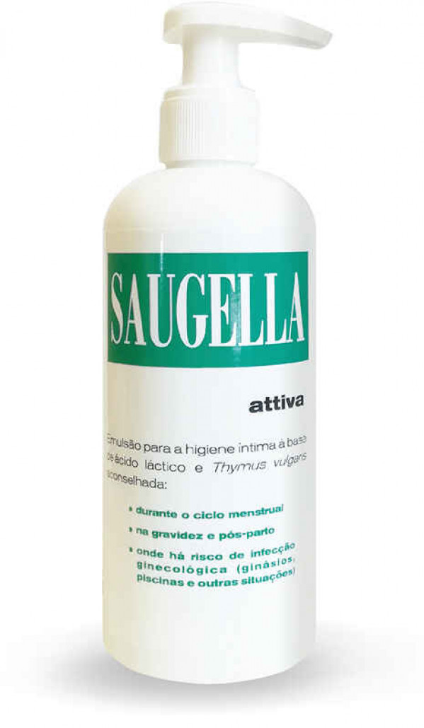 Saugella Attiva Emulsão Doseador - 250ml
