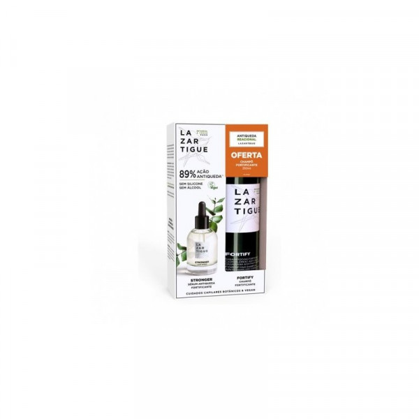 Lazartigue Stronger Sérum fortificante - 50ml + Oferta Fortify Champô fortificante complemento antiqueda - 250ml