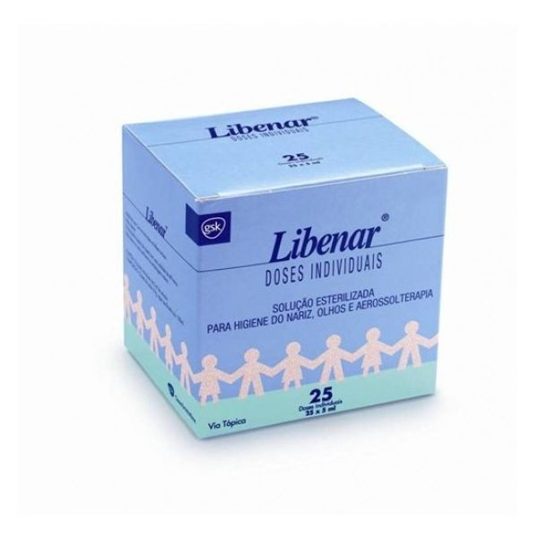 Libenar Soro fisiológico estéril - 5ml (x25 monodoses)  c/ Desconto