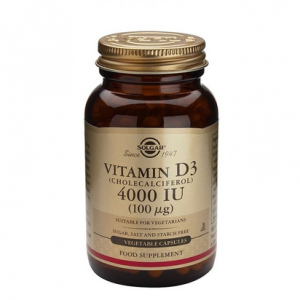 Vitamina D3_Solgar - 4000UI (x60 comprimidos)